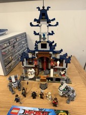 LEGO Ninjago Movie Set 70617 Temple Of The Ultimate Weapon With Manual & 6 Figs