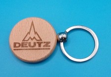 Deutz Logo Keyring Tractor
