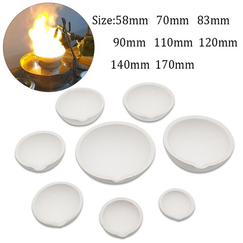 Ceramic crucible melting dish - crucible,