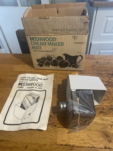 Kenwood chef cream maker - kenwood,
