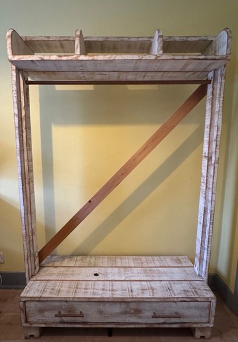 Open wardrobe with - open,