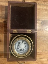 vintage-style brass ship's