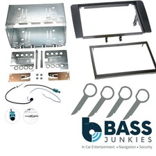 CT23AU02A Car Radio Double Din Fascia Aerial Keys & Cage Kit to fit Audi S3 8P