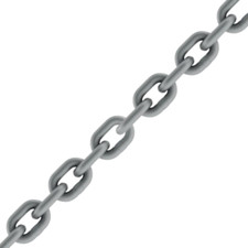 Galvanised Calibrated Short Link Chain 10MM Diameter Boat Marine Anchor Mooring