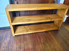 Rustic wooden Handmade Farmhouse Hall Rack, Boot/shoe Rack with Bench