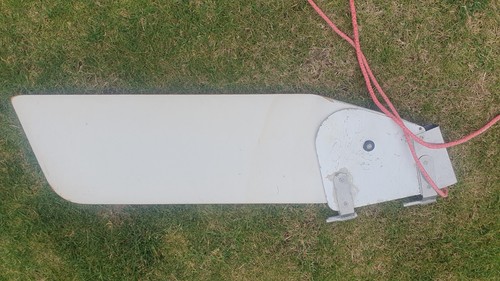 Laser dinghy rudder - laser, and