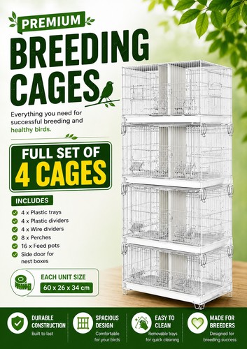 Breeding cages cage - , birds-