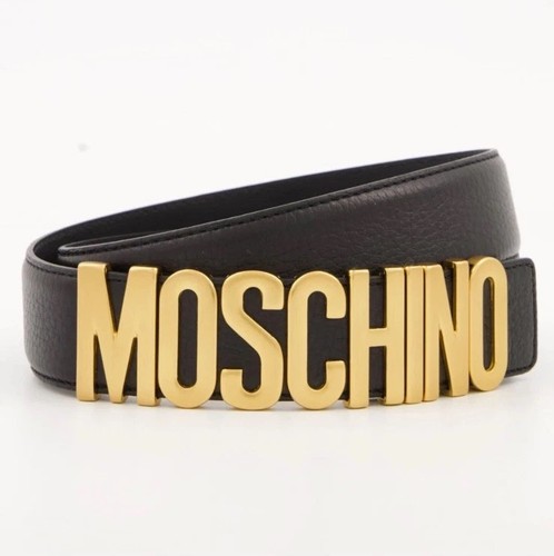 Moschino logo belt - moschino,