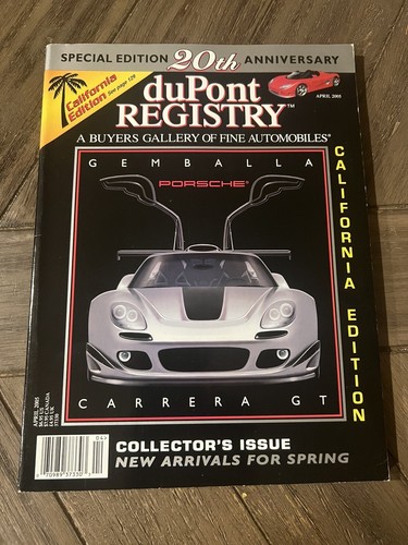 Dupont registry magazine april - registry,