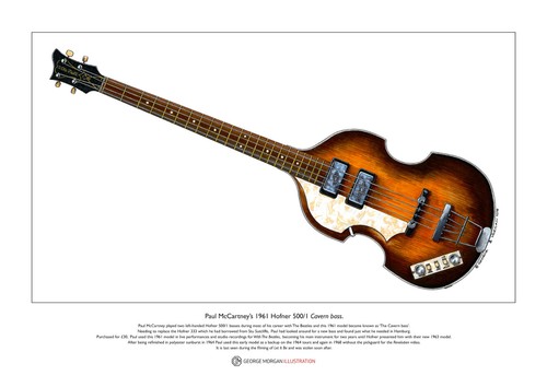 Paul mccartney 1961 - 1961, hofner