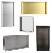 Shower Niche, stainless Steel