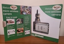 Nature Watch micro wireless wildlife garden video camera with b&w night vision 