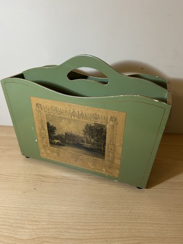 Vintage wooden magazine - wooden,
