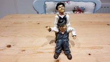 Laurel And Hardy Figure 5" High Resin