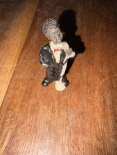 Miniature African American Jazz Band Figure