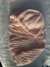 Hand Knitted Baby Matinee Coat