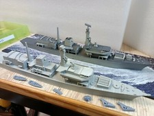 Type 23 Frigate 1:350 waterline ship model kit  PLA and Resin printed 