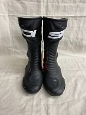 Sidi Stivali Performer Black Motorcycle Boots - Size UK 9