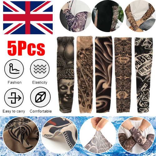 5pack tattoo sleeves men women - 5pack,