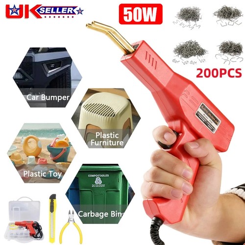 Plastic welder hot stapler - plastic, gun