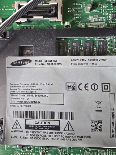 Samsung main control - samsung, 65'