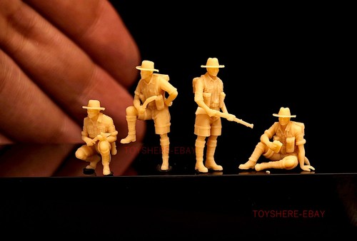 Wwii british gurkha with - 1/72,