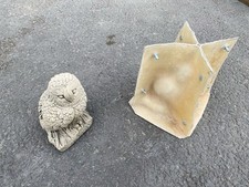 Latex And Fibreglass Mould To Make A Small Owl On Log