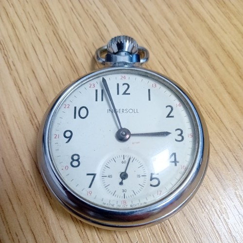 Vintage ingersoll pocket - vintage, watch