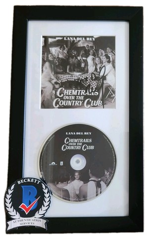 Lana del rey signed chemtrails - del,