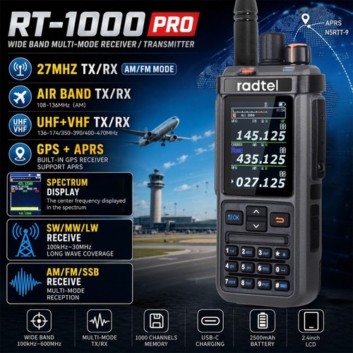 Radtel 1000 pro multi mode - rt-1000, multi-mode