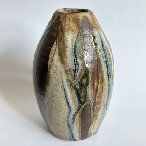 Vintage studio pottery vase - vintage,