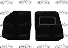 FITS TRIUMPH GT6/ SPIT FIRE 1962 TO 1981 TAILORED BLACK CARPET CAR FLOOR MATS.