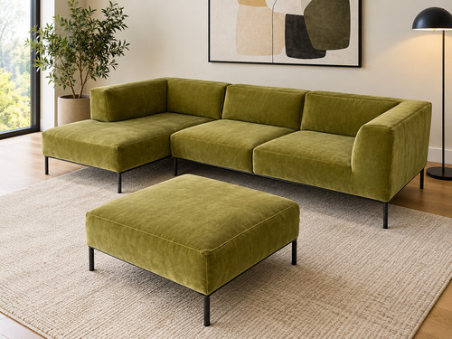 Luxury shape sofa home - l,