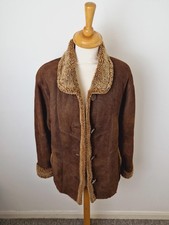Womens Vintage Brown Suede