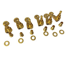 Grover Tuners - Gold Color/ Set of 6 (Used on some Peavey V-type Models)
