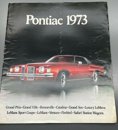 1973 pontiac sales - pontiac, catalog