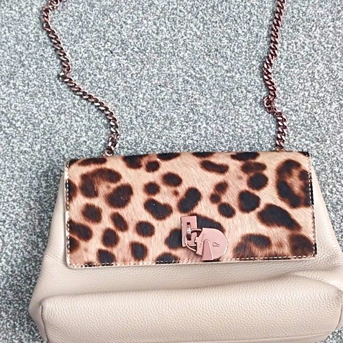 Ted baker grey leather leopard - baker,