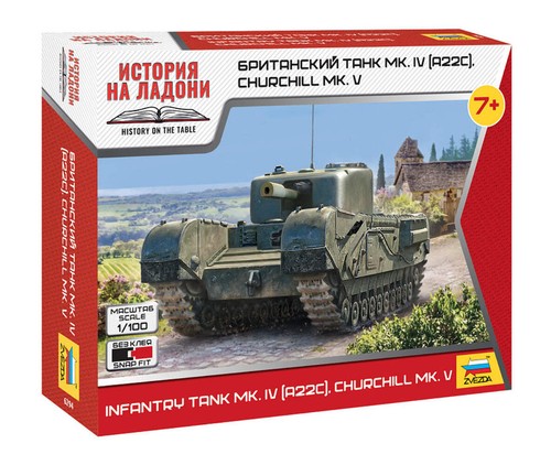 Zvezda 6294 100 churchill - 1:100,