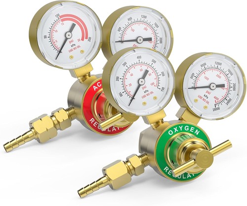 Acetylene oxygen regulator - acetylene, &