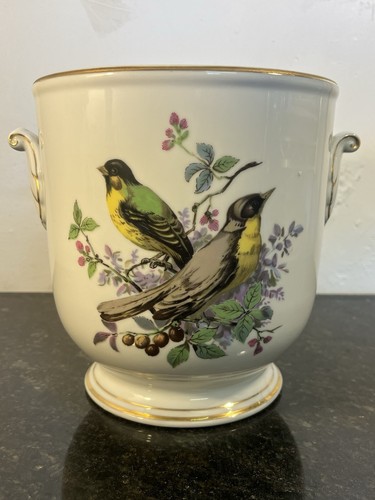 Vintage porcelain bird cache - porcelain,