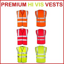 Hi Vis Vest Yellow Orange High
