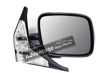 VW Transporter T4 Van 1990-2003 Manual Wing Door Mirror Black Cover Drivers Side