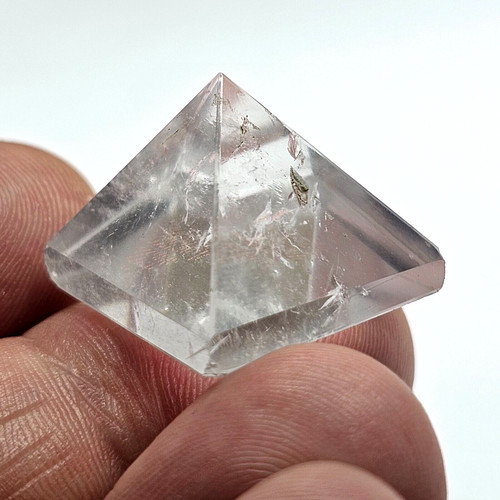 Brazilian quartz pyramid - quartz,