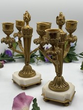 Pair Of Delicate French Ormolu