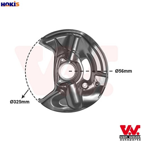 Splash guard brake disc - splash,