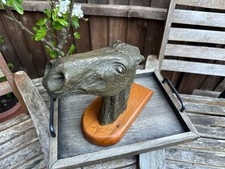 Vintage Horse Head Sculpture