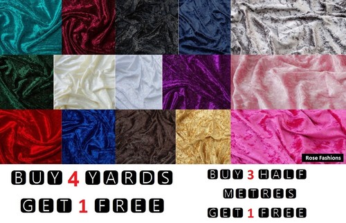 Sale premium crushed velvet - *sale*,