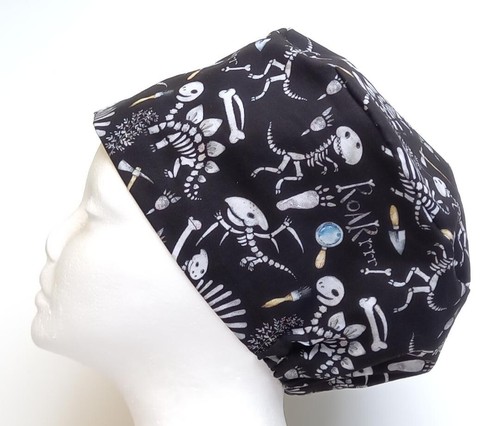 Dinosaurs scrub cap - scrub, hat