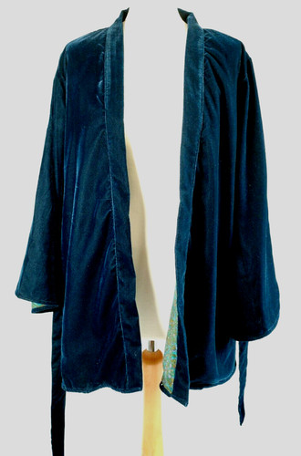 Velvet kimono top - , 12