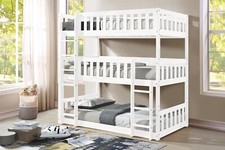 Triple Bunk Bed With Ladder in